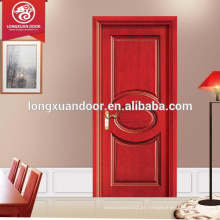 Porta de madeira de design principal, porta de entrada porta de madeira, porta de vidro comercial